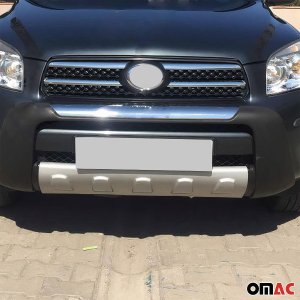 Toyota RAV4 Grill - Front - Omac - Gloss Silver - '06-'09